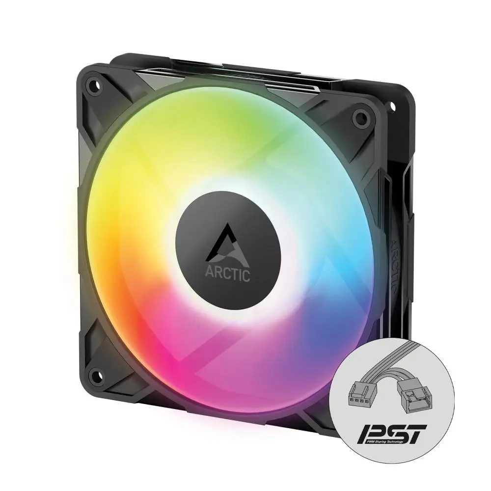 Arctic вентилатор Fan 120mm P12 Pro A-RGB LN (Black)
