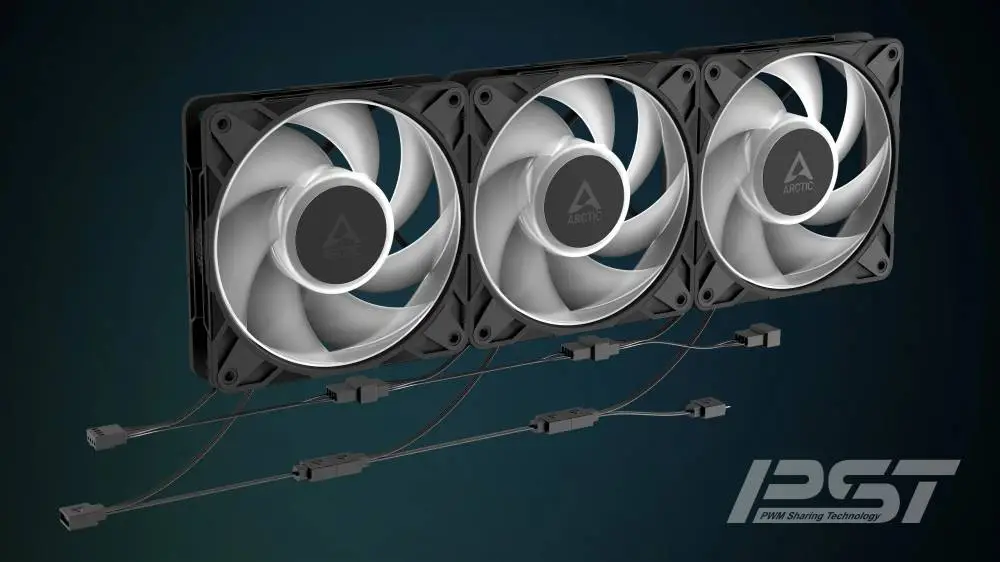 Arctic вентилатор Fan 120mm P12 Pro A-RGB LN (Black)