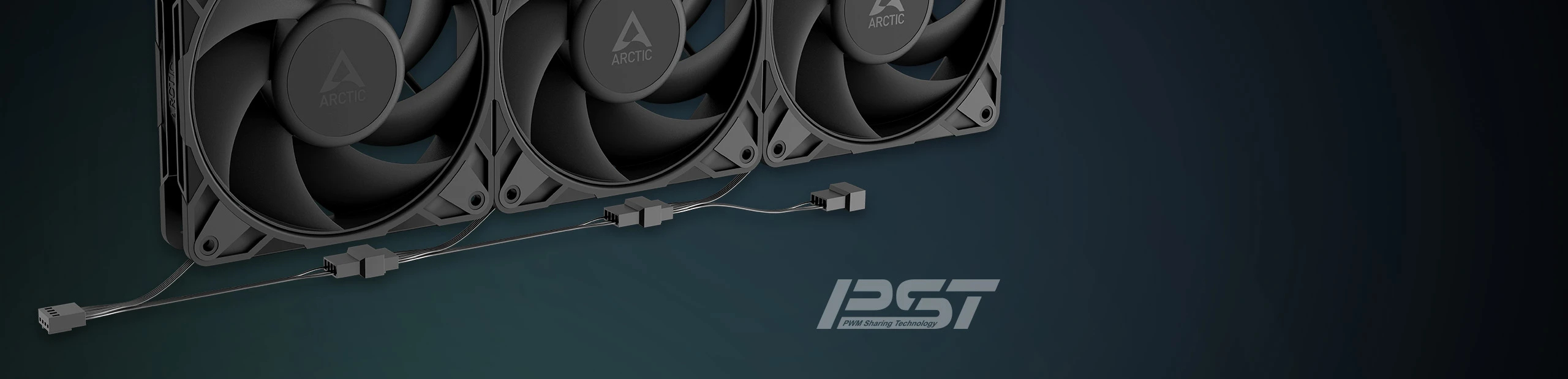 Arctic вентилатор Fan 120mm P12 Pro PST LN (Black)
