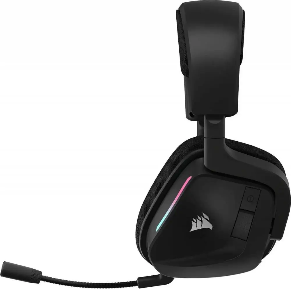 Геймърски безжични слушалки с микрофон Corsair VOID v2 - Carbon