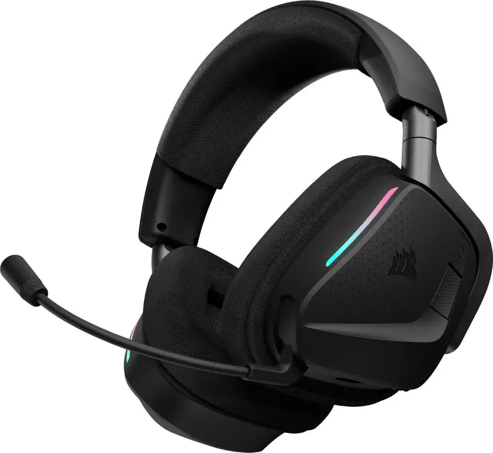 Геймърски безжични слушалки с микрофон Corsair VOID MAX v2 - Carbon