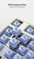 Геймърска механична клавиатура Aula Wireless Gaming Mechanical Keyboard AU75 - Bloomfield Switch [Linear] (English US), Beige