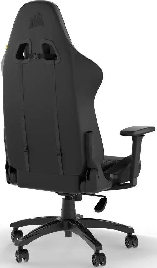 Геймърски стол Corsair TC100 RELAXED - Leatherette Black/Black