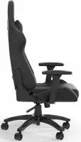 Геймърски стол Corsair TC100 RELAXED - Leatherette Black/Black
