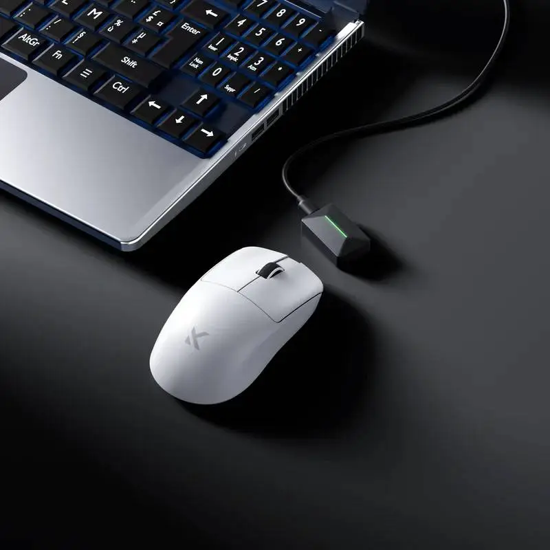 MCHOSE професионална геймърска мишка L7 Ultra Plus Black - Wireless Gaming Mouse - Dual 8K, Kailh Optical