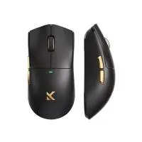 MCHOSE професионална геймърска мишка K7 Ultra Black - Wireless Gaming Mouse - Dual 8K, Omron Mechanical, Magnetic Charging Dock