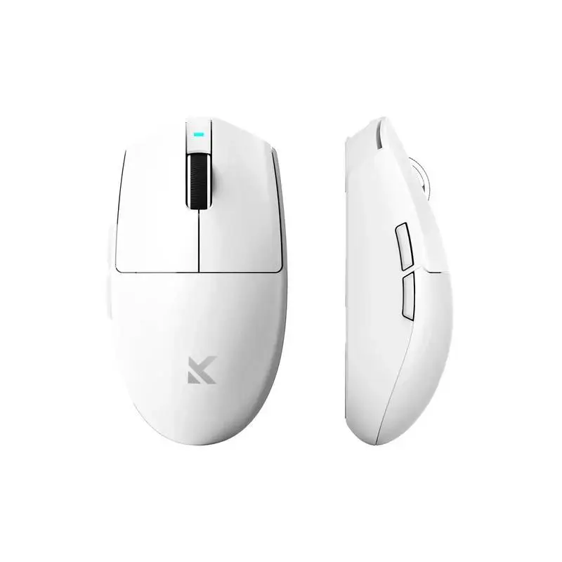 MCHOSE професионална геймърска мишка G3 V2 White - Wireless Gaming Mouse - 1K, Omron Mechanical