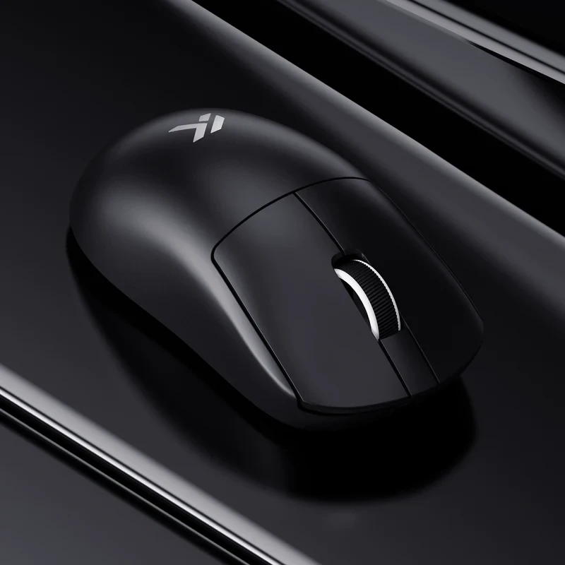 MCHOSE професионална геймърска мишка A7 V2 Ultra White - Wireless Gaming Mouse - Dual 8K, Omron Mechanical