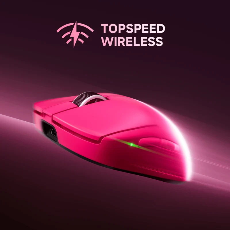 MCHOSE професионална геймърска мишка A7 V2 Ultra White - Wireless Gaming Mouse - Dual 8K, Omron Mechanical