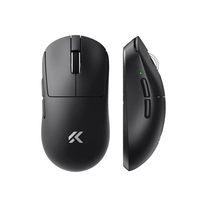 MCHOSE професионална геймърска мишка A7 V2 Ultra Black - Wireless Gaming Mouse - Dual 8K, Omron Mechanical