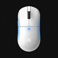 MCHOSE професионална геймърска мишка A7 V2 Ultra Black - Wireless Gaming Mouse - Dual 8K, Omron Mechanical