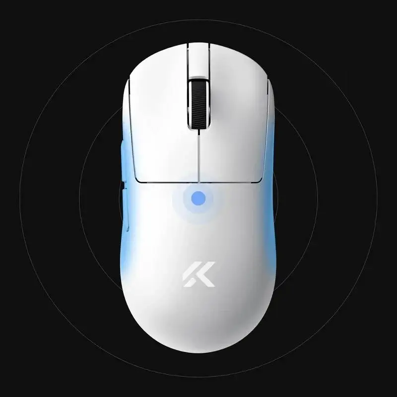 MCHOSE професионална геймърска мишка A7 V2 Ultra Black - Wireless Gaming Mouse - Dual 8K, Omron Mechanical
