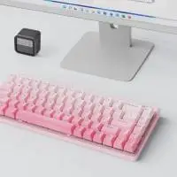 MCHOSE геймърска механична клавиатура Gaming Mechanical Keyboard Ace 68 Air - 8K, Mount Tai Magnetic Switch GT [Tactile] (English US), White