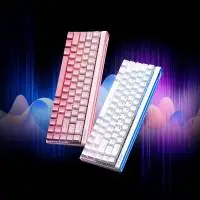 MCHOSE геймърска механична клавиатура Gaming Mechanical Keyboard Ace 68 Air - 8K, Mount Tai Magnetic Switch GT [Tactile] (English US), Black