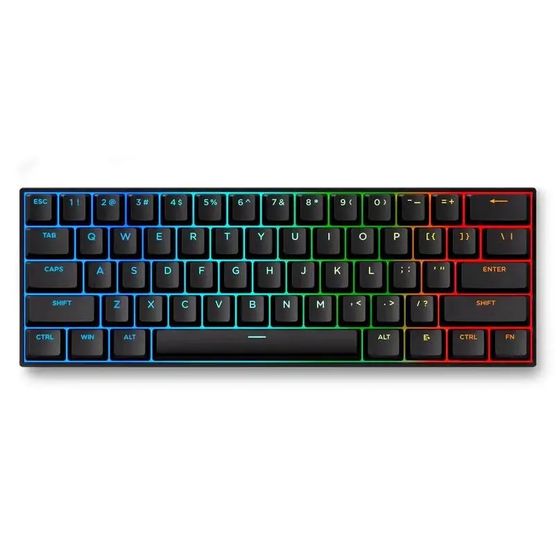 MCHOSE геймърска механична клавиатура Gaming Mechanical Keyboard Ace 60 Pro - 8K, TTC Uranus Magnetic Switch - Standard [Linear] (English US), Black