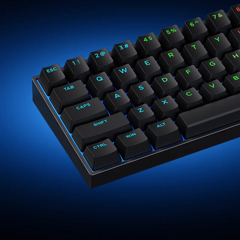 MCHOSE геймърска механична клавиатура Gaming Mechanical Keyboard Ace 60 Pro - 8K, KTEK Magnetic Switch [Linear] (English US), Black