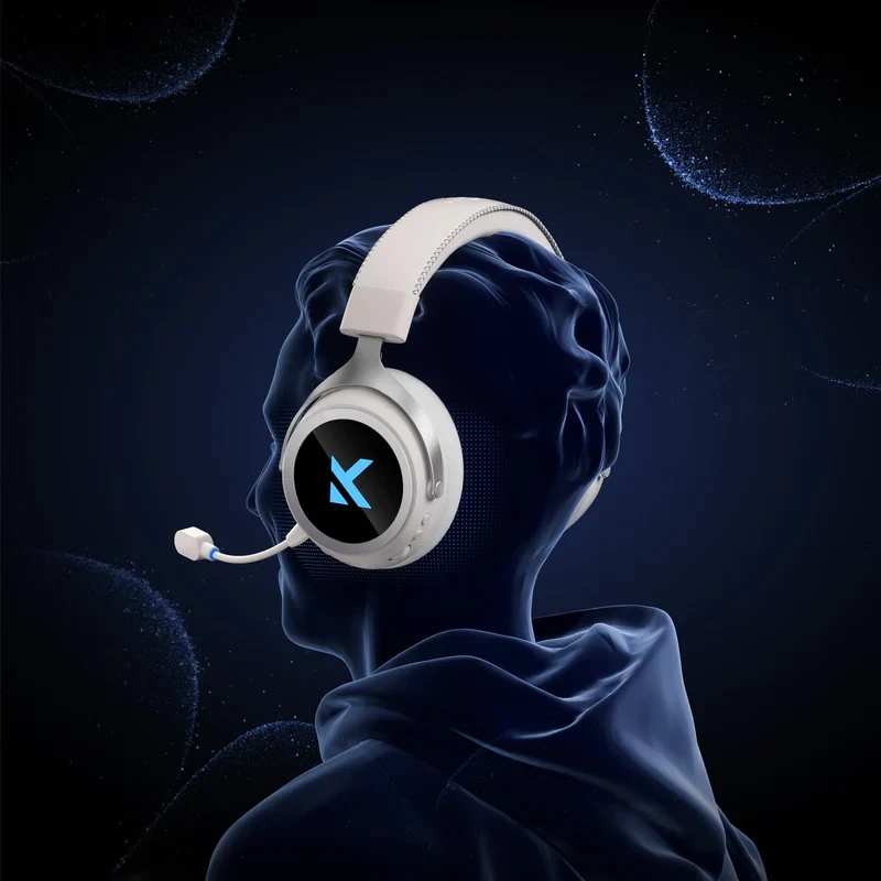 MCHOSE безжични геймърски слушалки Wireless Gaming Headphones - X9 Black - Bluetooth , 2.4G