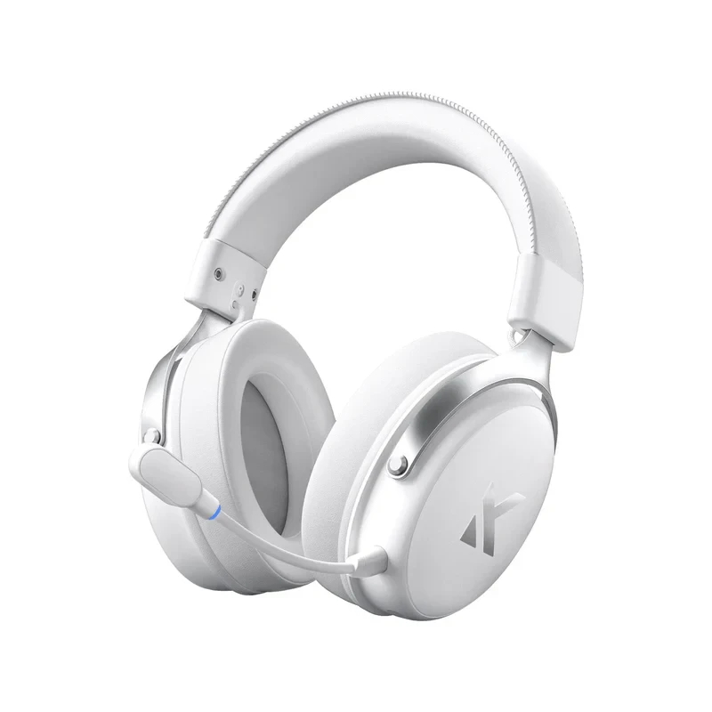 MCHOSE безжични геймърски слушалки Wireless Gaming Headphones - V9 Pro Icy White - Bluetooth , 2.4G