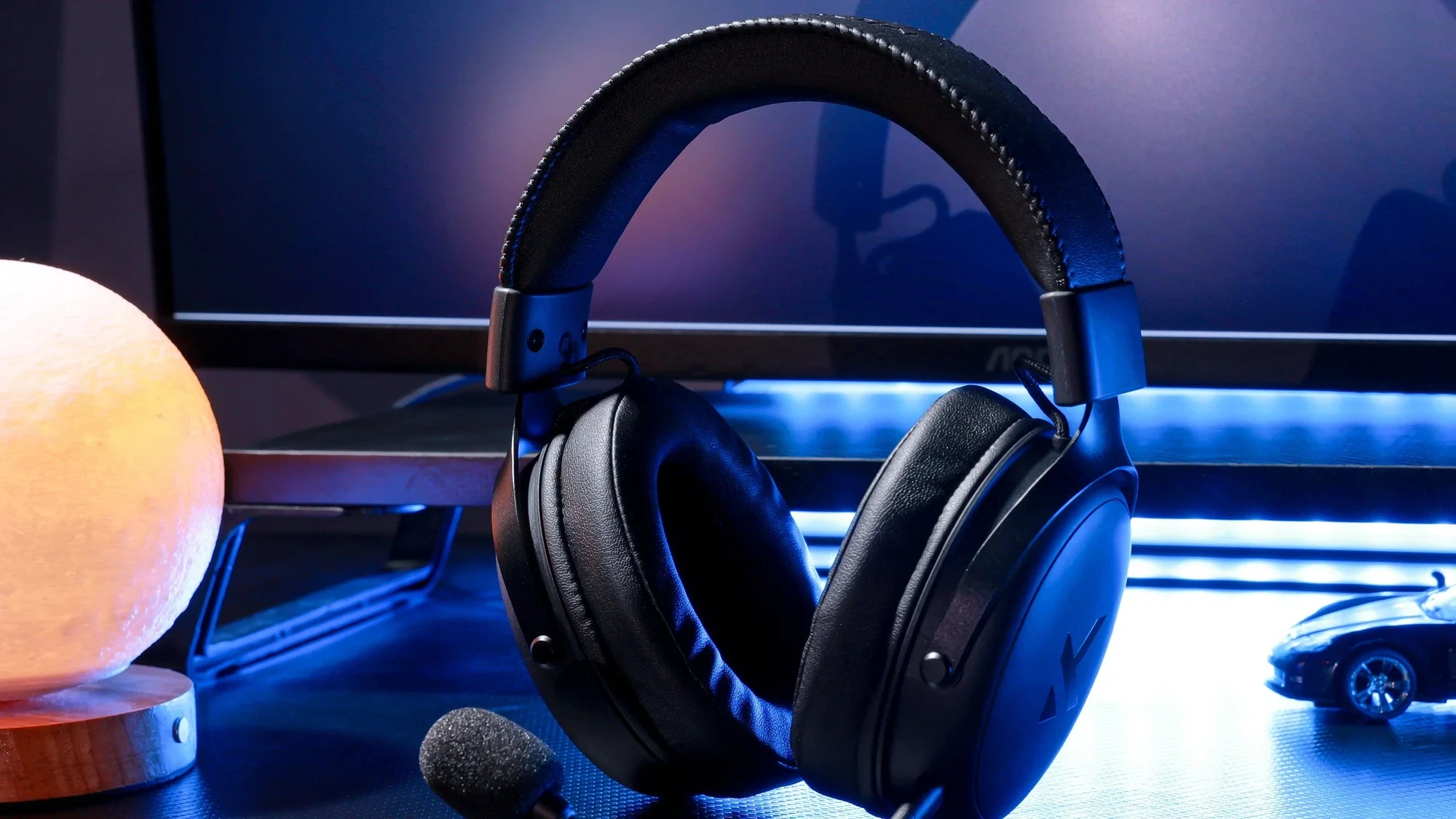 MCHOSE безжични геймърски слушалки Wireless Gaming Headphones - V9 Pro Icy White - Bluetooth , 2.4G