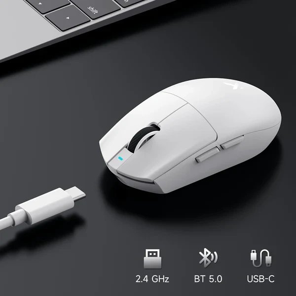 MCHOSE професионална геймърска мишка G3 V2 Black - Wireless Gaming Mouse - 1K, Omron Mechanical