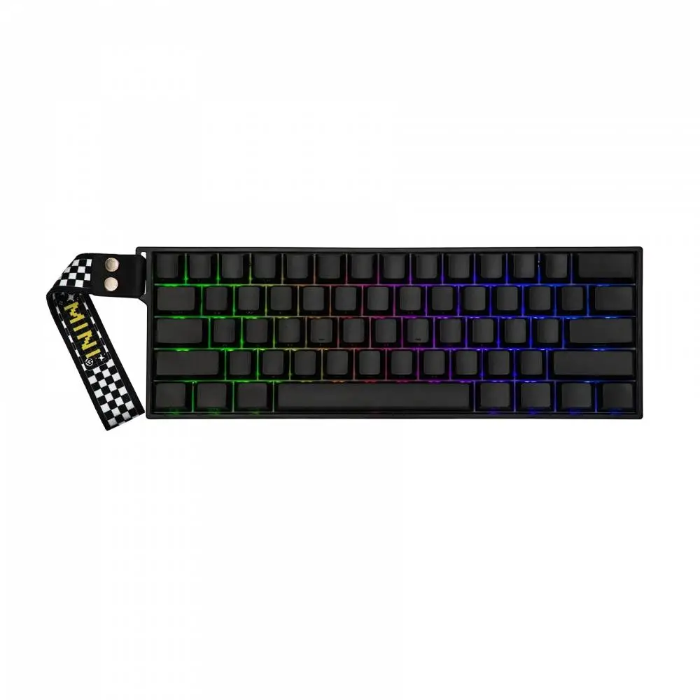 Aula геймърска механична клавиатура Wireless Gaming Mechanical Keyboard MINI 60 HE PRO 8K  - Stormrise Magnetic Switch [Linear] (English US), Black