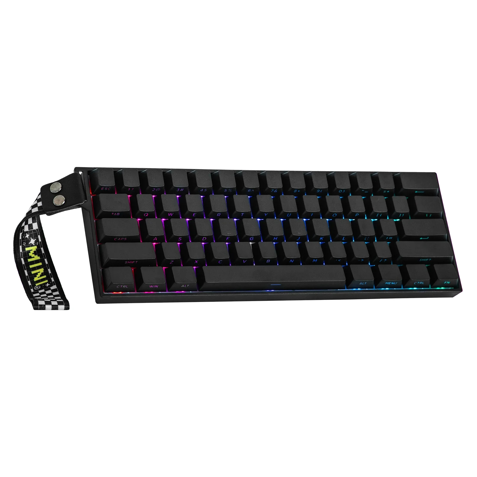 Aula геймърска механична клавиатура Wireless Gaming Mechanical Keyboard MINI 60 HE PRO 8K  - Stormrise Magnetic Switch [Linear] (English US), Black