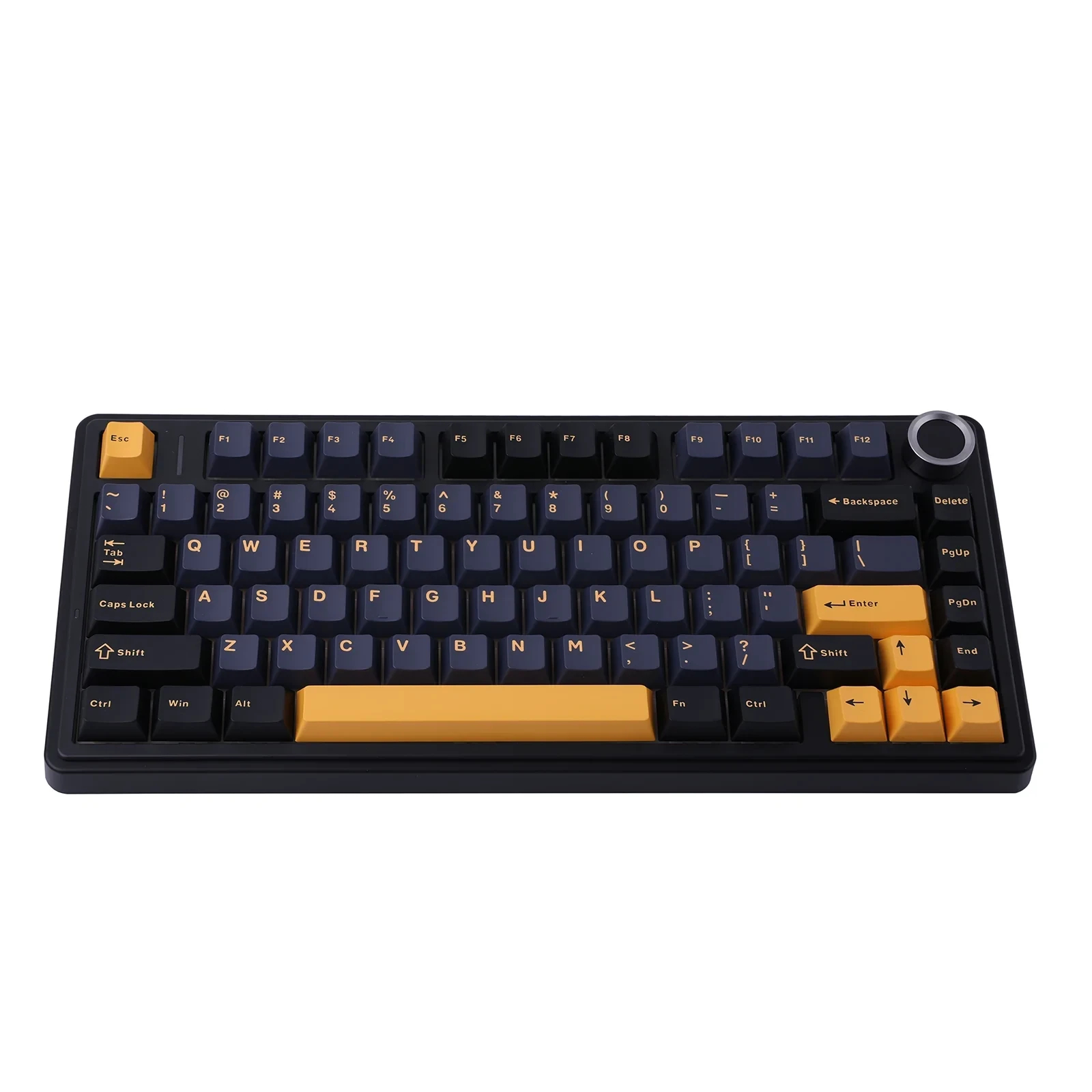 Aula геймърска механична клавиатура Wireless Gaming Mechanical Keyboard F75 Thunder Black - Reaper Switch [Linear] (English US)