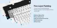 Aula геймърска механична клавиатура Wireless Gaming Mechanical Keyboard F75 Thunder Black - Reaper Switch [Linear] (English US)
