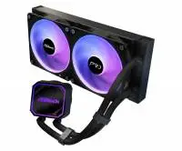 Водно охлаждане Asrock PRO 240 ARGB Water Cooler AIO Black