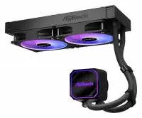 Водно охлаждане Asrock PRO 240 ARGB Water Cooler AIO Black