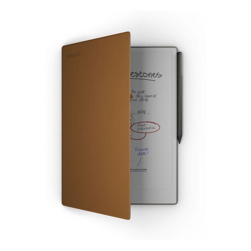 Таблет reMarkable Paper Pro 11.8" в комплект с Marker plus и Калъф Premium Brown Leather Book Folio