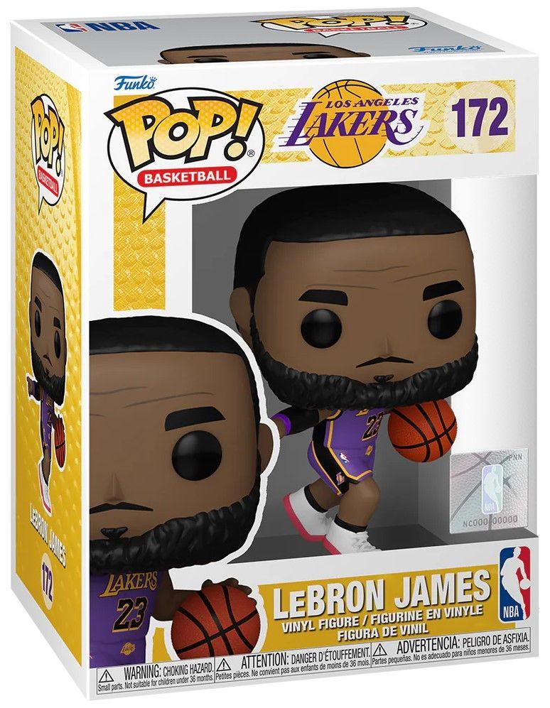 Фигурка Funko Pop! Basketball: NBA Los Angeles Lakers - LeBron James #172