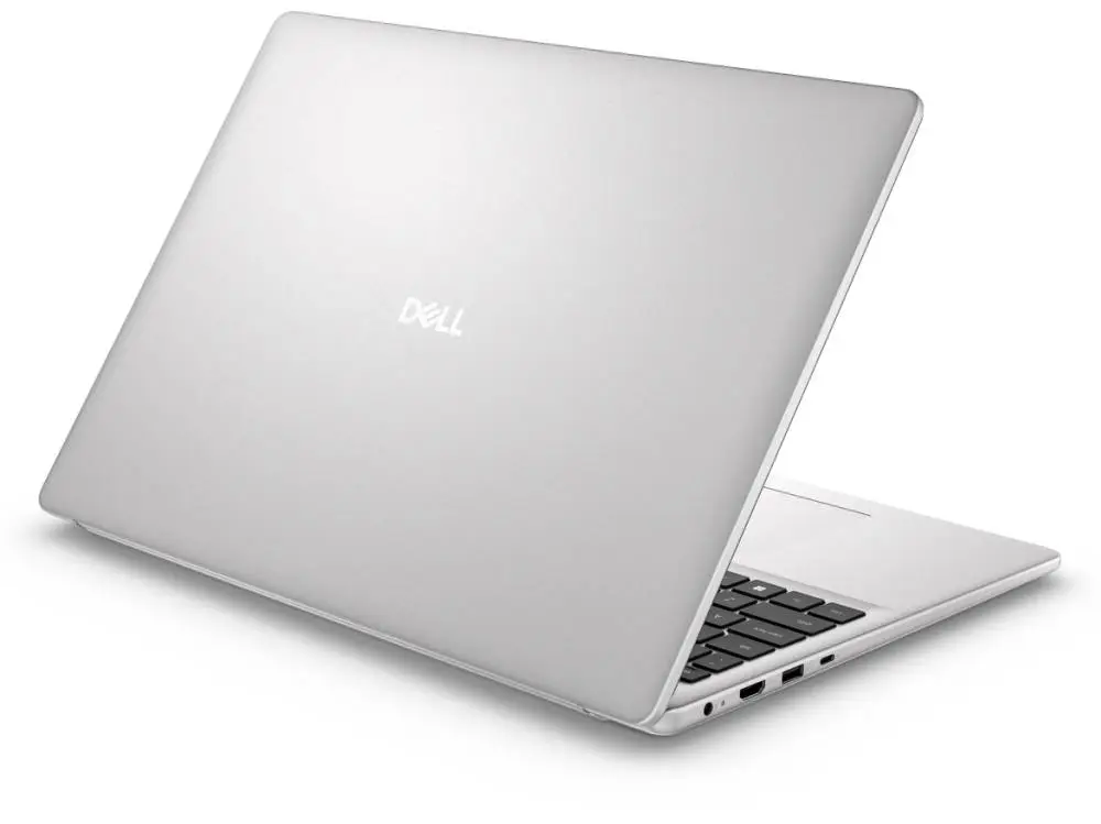 Лаптоп Dell 16 DC16251, Intel Core 7 150U (10 cores, up to 5.4 GHz), 16.0" FHD+(1920x1200) AG 300nits, 16GB, 2x8GB, DDR5, 5200 MT/s, 512GB M.2 PCIe, Intel Graphics, Cam, FPR, Wi-Fi 6E, Backlit Kb, Win 11 Pro, Silver, Aluminium, 3Y PS