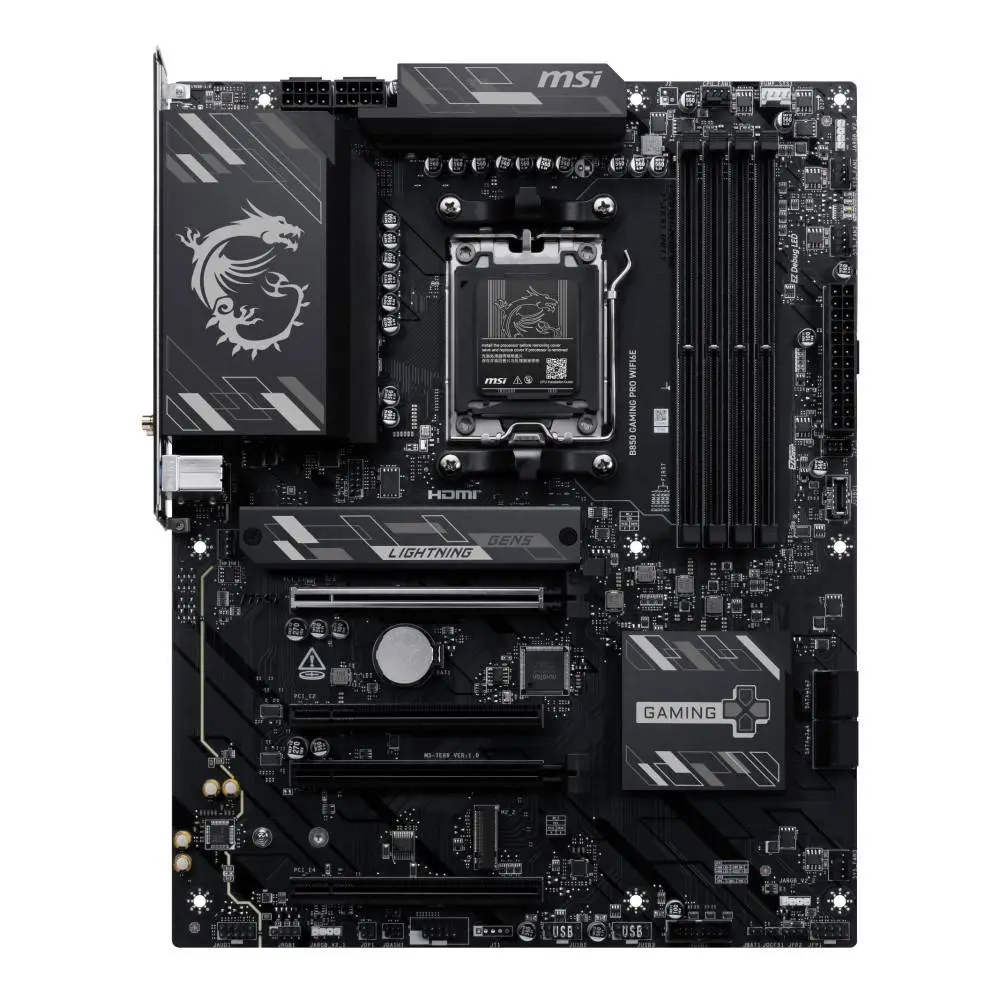Дънна платка MSI B850 GAMING PRO WIFI6E AM5