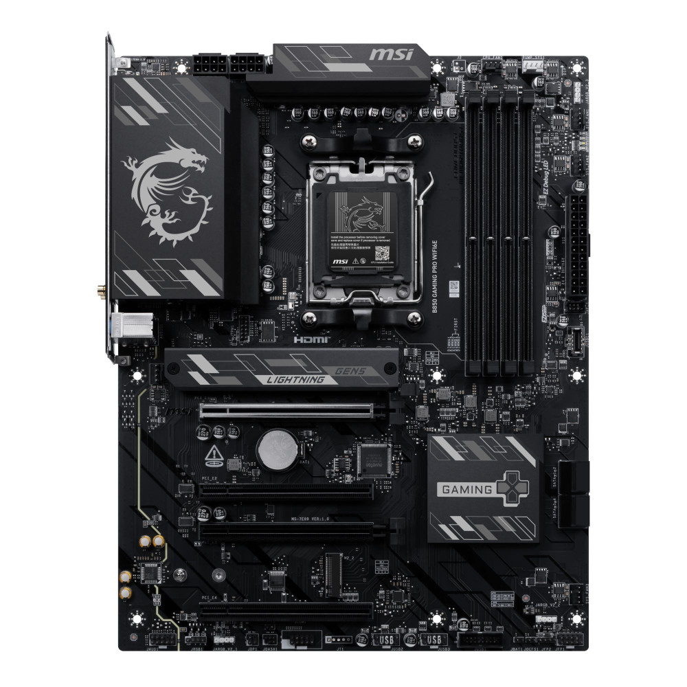Дънна платка MSI B850 GAMING PRO WIFI6E AM5