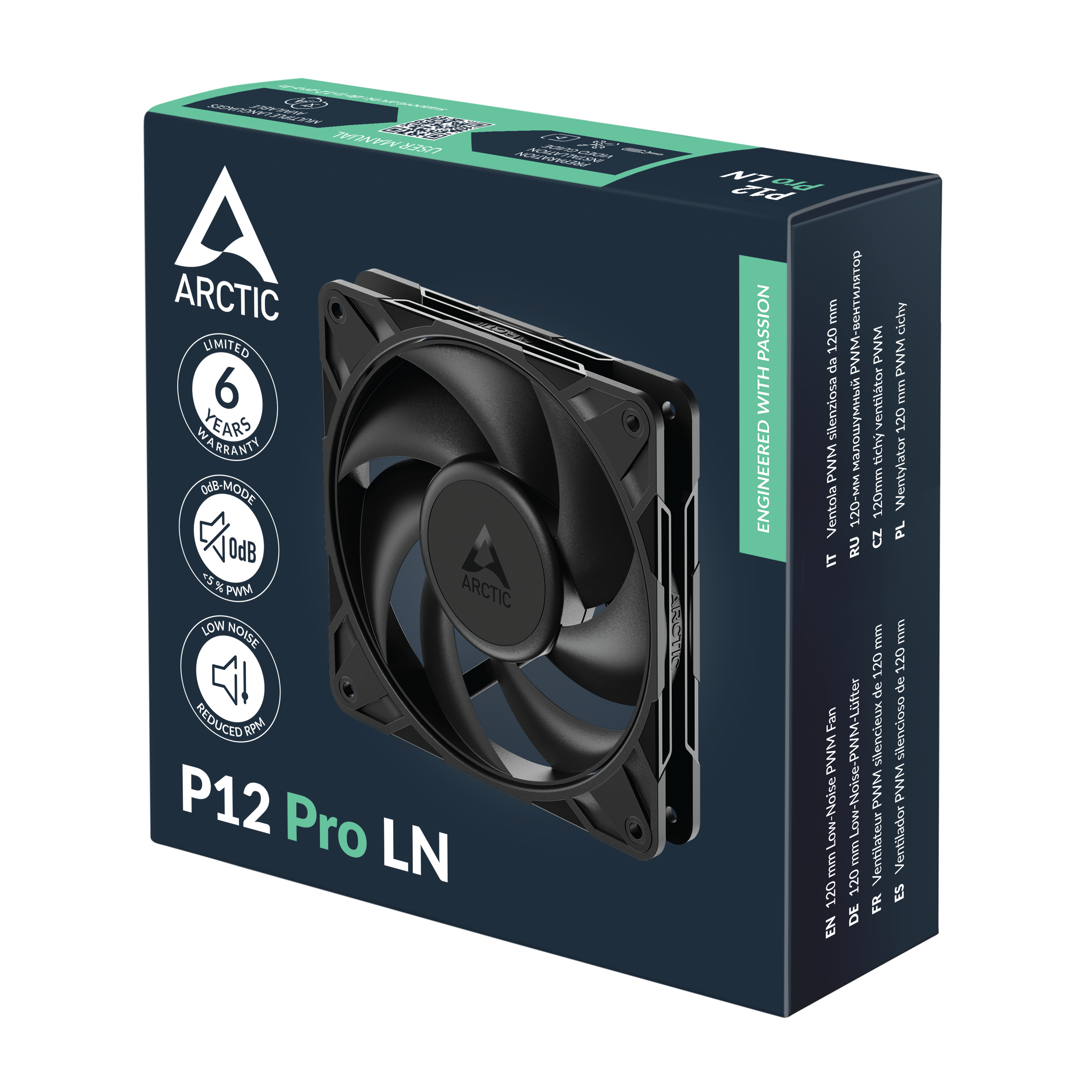 Вентилатор ARCTIC P12 Pro LN 120mm PWM