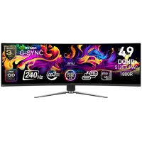 Монитор MSI MPG 491CQPX QD-OLED, 5120 x 1440, 240Hz, 0.03ms, USB Type-C, G-SYNC Compatible