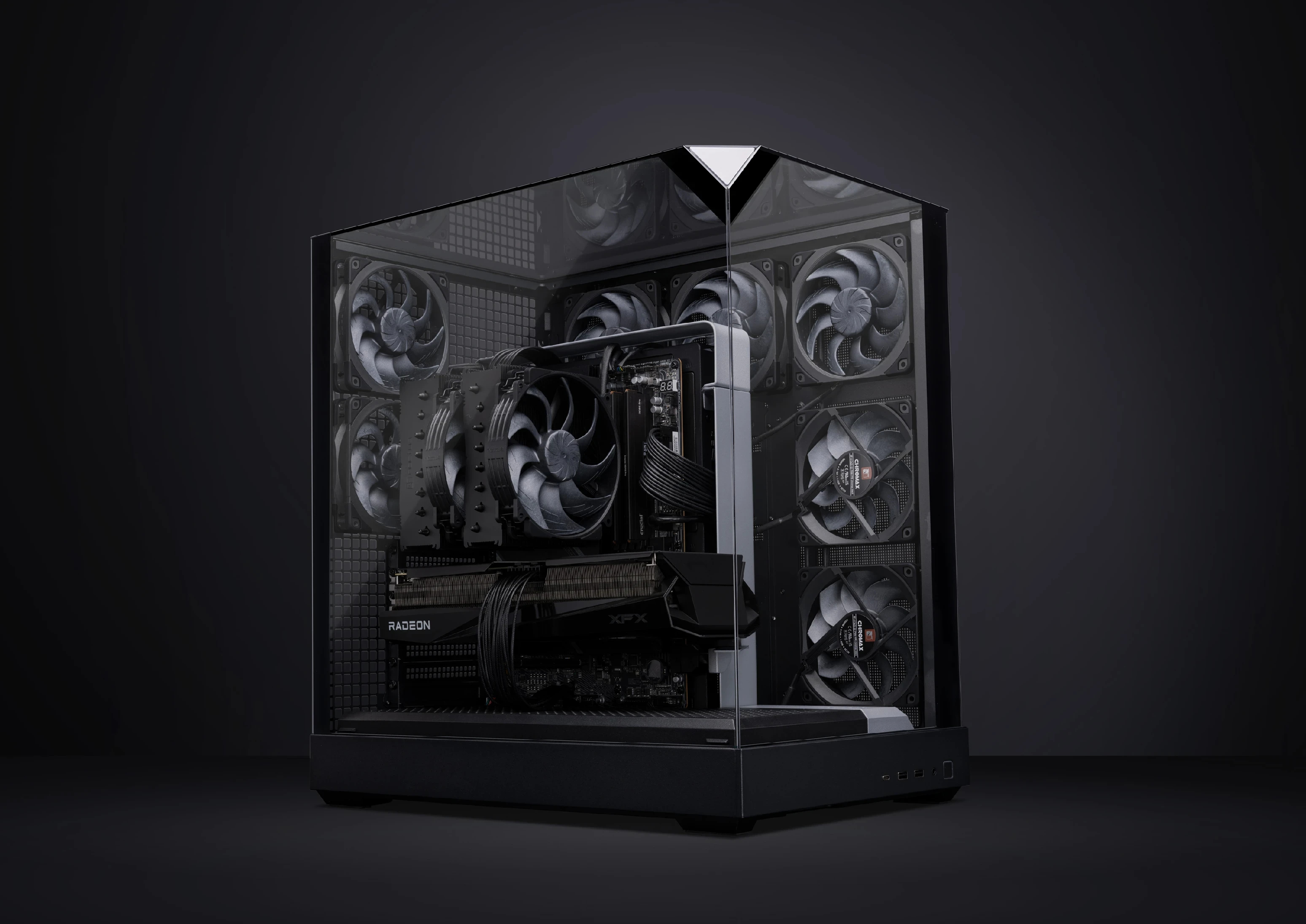 Noctua Вентилатор Fan 120mm NF-A12x25 G2 PWM chromax.black