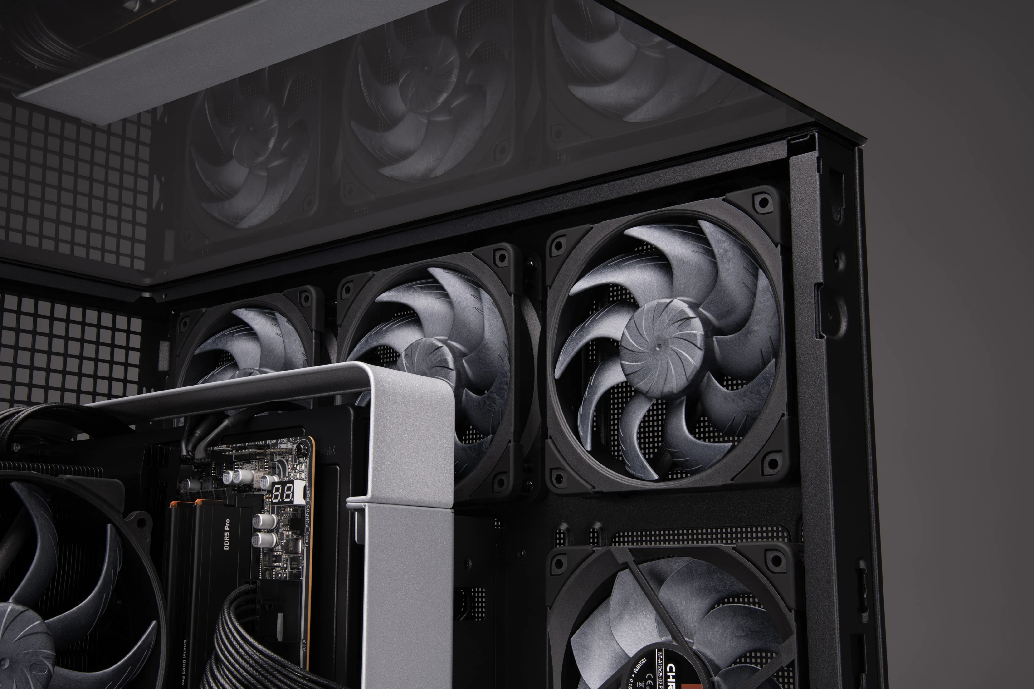 Noctua Вентилатор Fan 120mm NF-A12x25 G2 PWM chromax.black