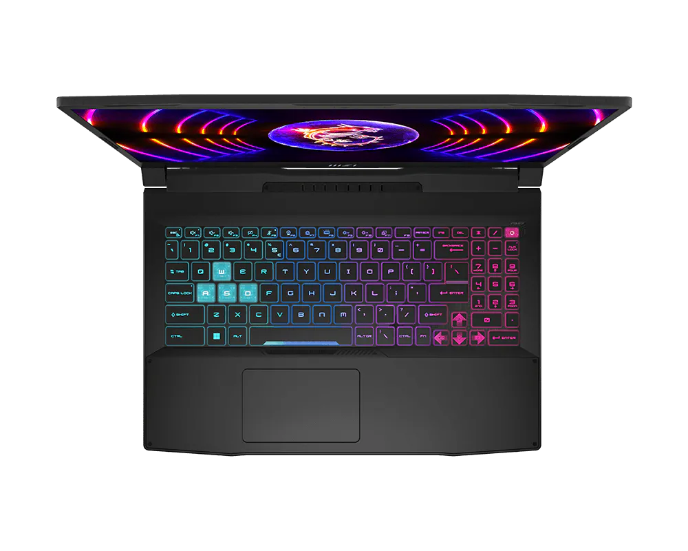 Лаптоп MSI KATANA 15 B13VEK-2294XBG, Intel Core i7-13620H, 16GB DDR5 RAM, 512GB M.2 NVMe SSD, Nvidia GeForce RTX 4050 6GB, 15.6" IPS QHD 165Hz, Black  - 9S7-158571-2294