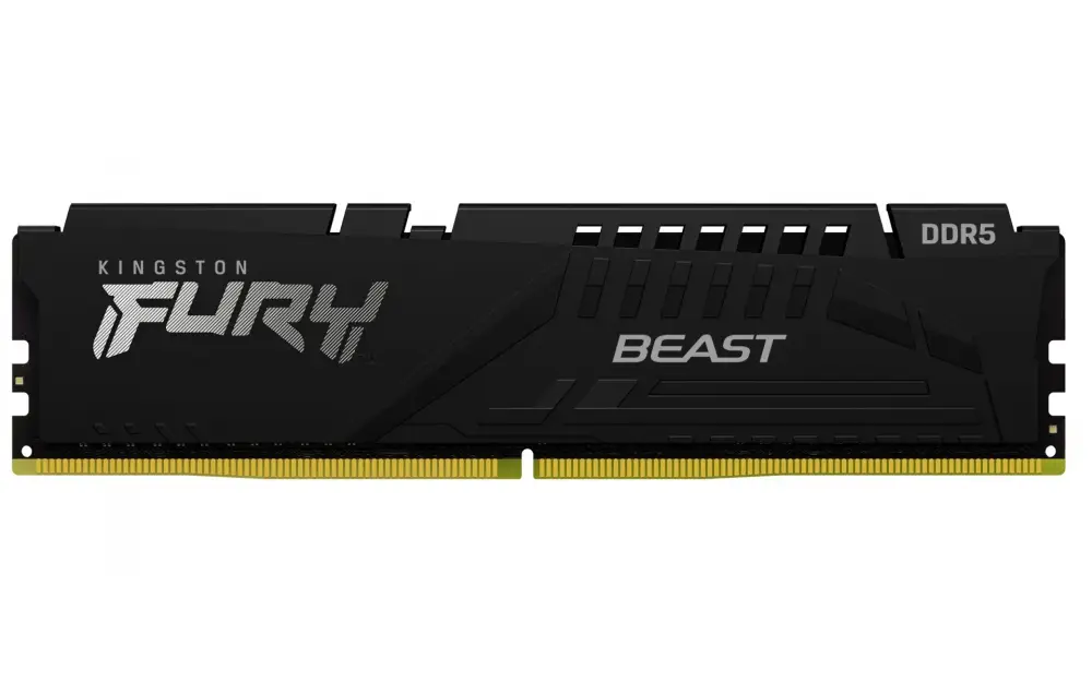 Памет Kingston FURY Beast Black 32GB (1x32GB) DDR5 6000MHz CL36 - KF560C36BBE2-32