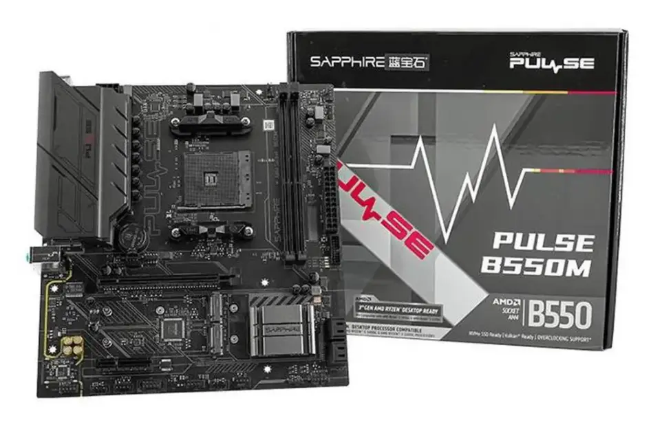 Дънна платк SAPPHIRE PULSE B550M AM4 -  52103-05-40G