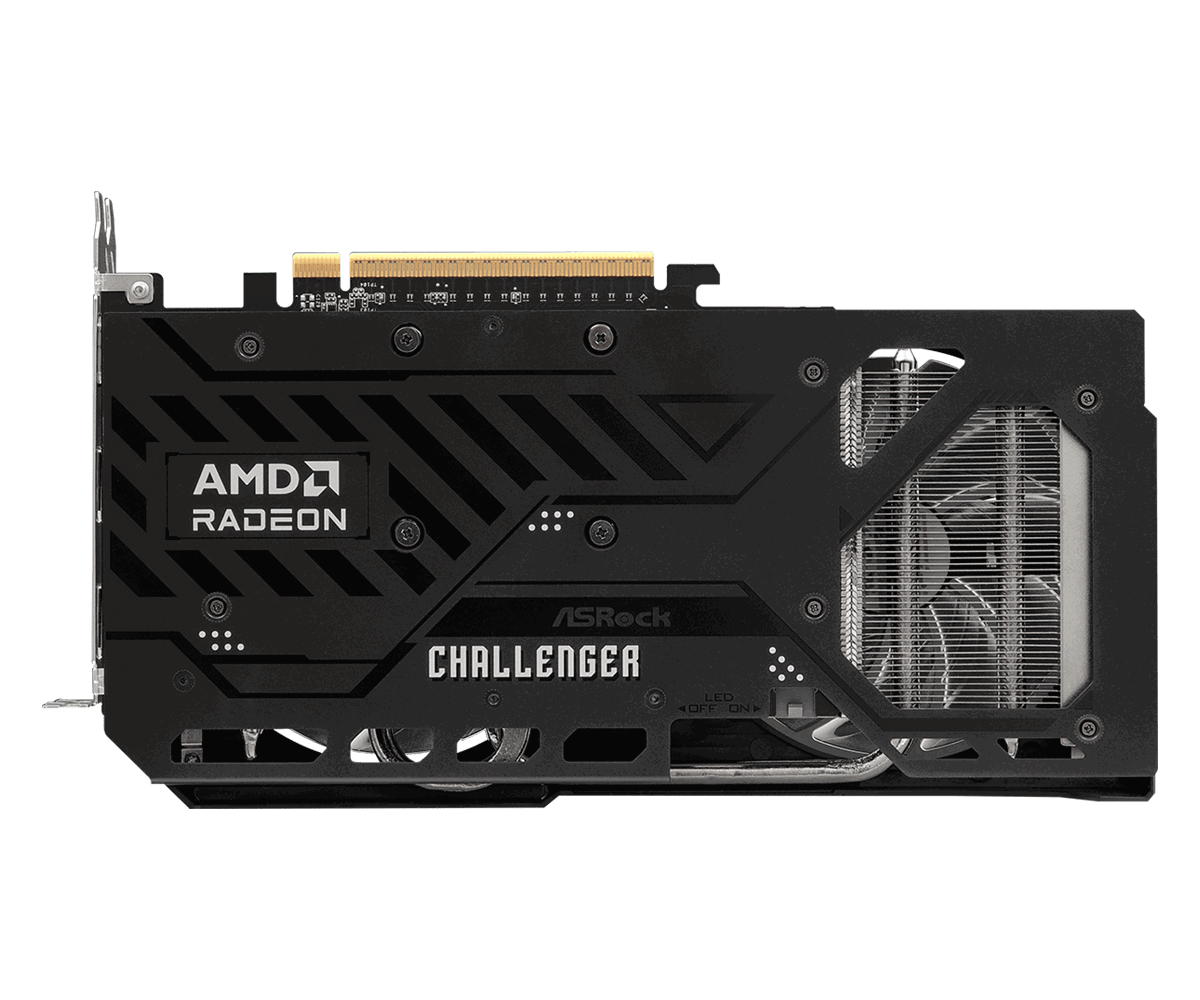 Видео карта Asrock AMD Radeon RX 9060 Challenger 8GB - RX9060 CL 8G 
