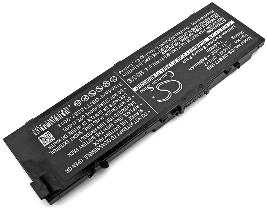 Батерия  за лаптоп DELL Precision 15 7000, Precision 7510, 7520  0FNY7 LiIon 11.1V 6400mAh CAMERON SINO