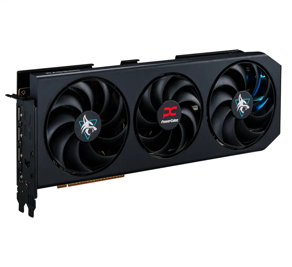 Видео карта PowerColor AMD Radeon RX 9070 GRE Hellhound 12GB GDDR6 - RX9070GRE 12G-L/OC