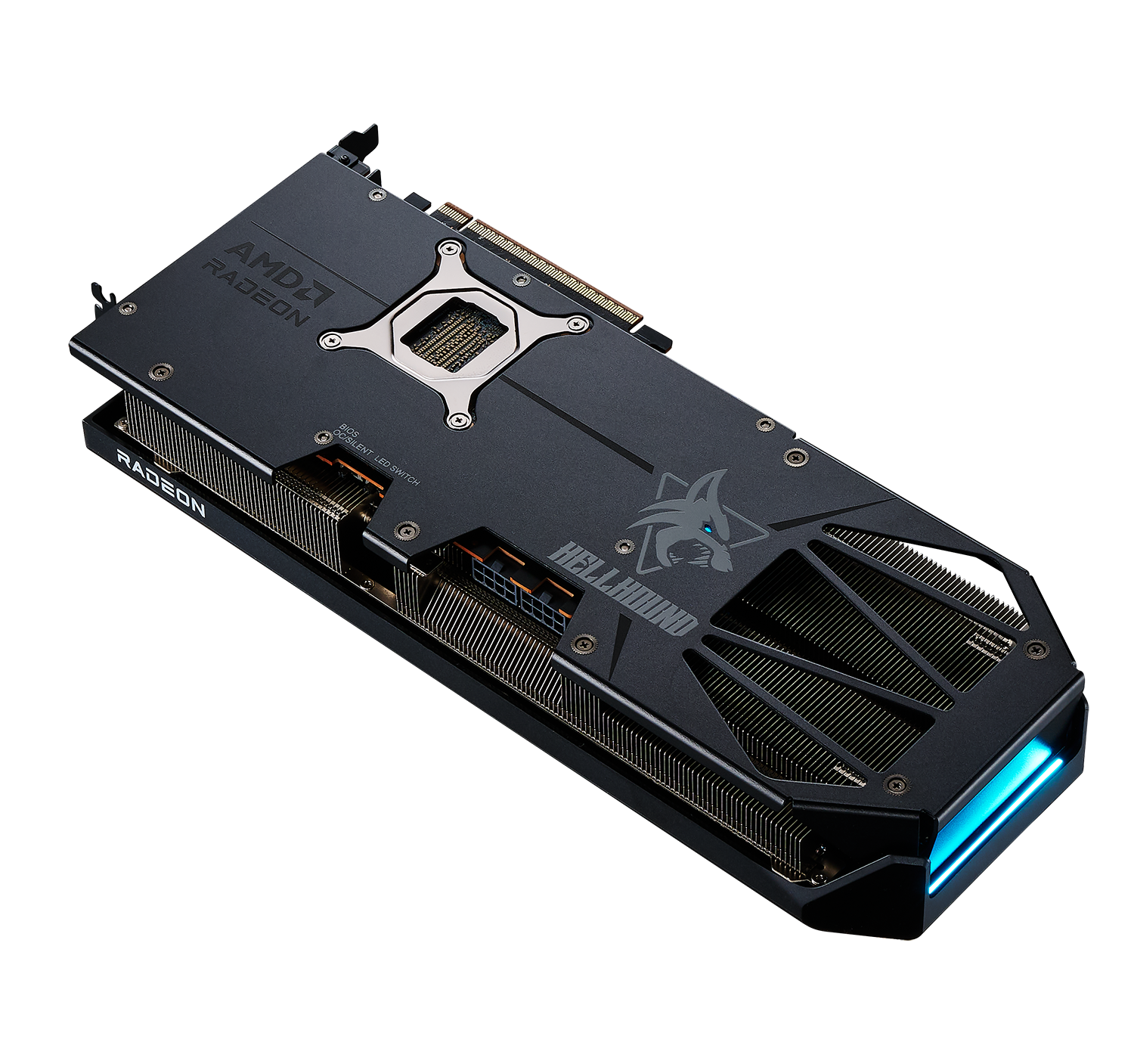 Видео карта PowerColor AMD Radeon RX 9070 GRE Hellhound 12GB GDDR6 - RX9070GRE 12G-L/OC