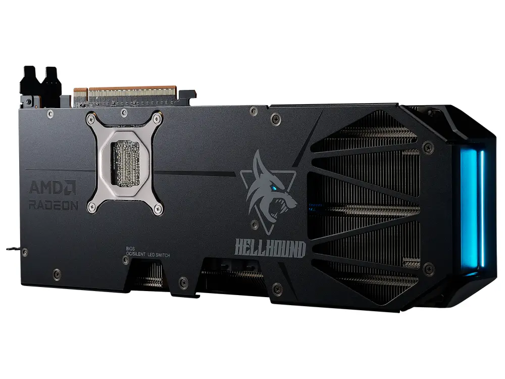 Видео карта PowerColor AMD Radeon RX 9070 GRE Hellhound 12GB GDDR6 - RX9070GRE 12G-L/OC