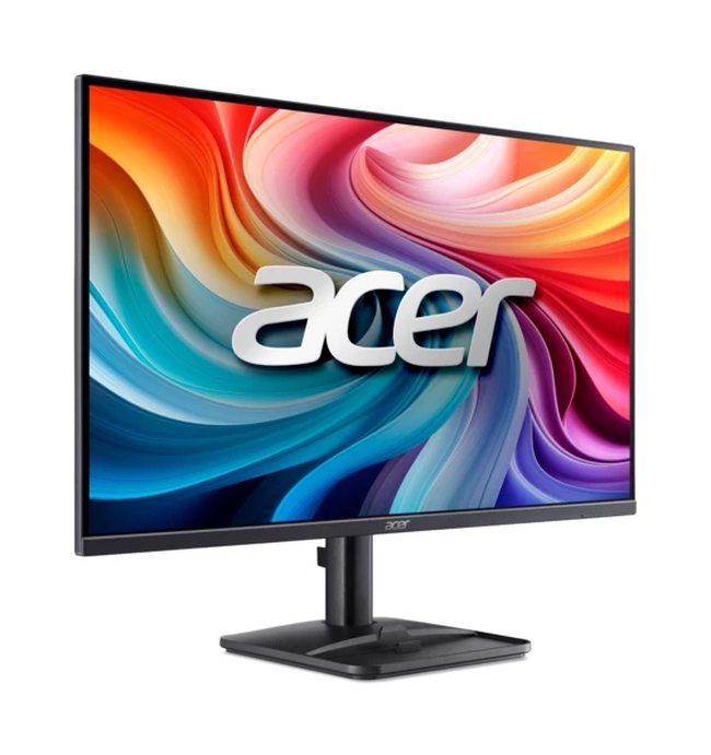 Монитор Acer EK241YP0bi, 23.8'' VA, FHD (1920x1080), ZeroFrame, FreeSync, 144Hz, 1ms, 100M:1, 250 nits, 99% sRGB, 1x HDMI 1.4, 1x VGA, BlueLightShield, Tilt, VESA , Black