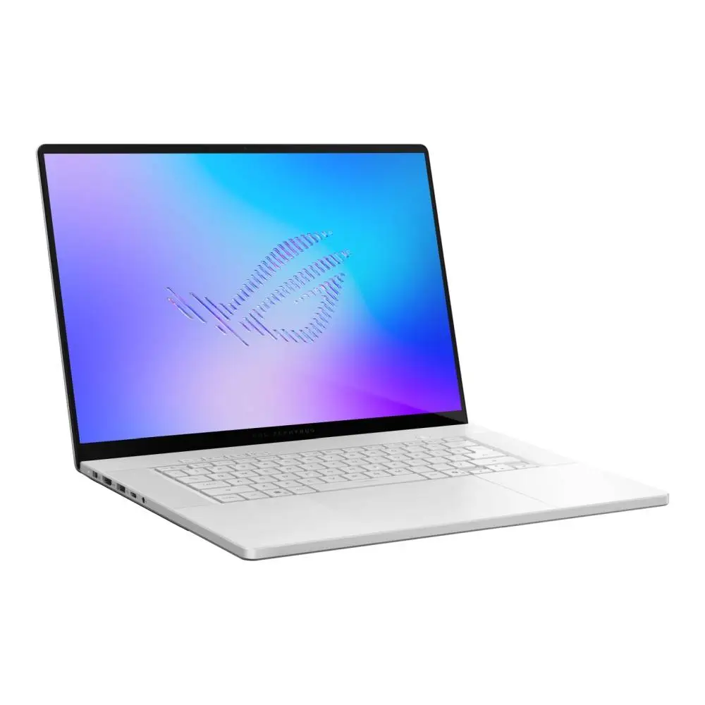 Лаптоп Asus ROG Zephyrus 16 GU606AW-TB082X,Intel Ultra 9 386H 2.1 GHz (18MB Cache, up to 4.9 GHz, 16 cores, 16 Threads),16.0 OLED WQXGA (2560X1600) 400nits Glare, 240Hz,LPDDR5X 64GB, 2TB G4,RTX5080 16GB,Wi-Fi 7 ,Backlit Kbd RGB, Windows 11 Pro, White, Backpack