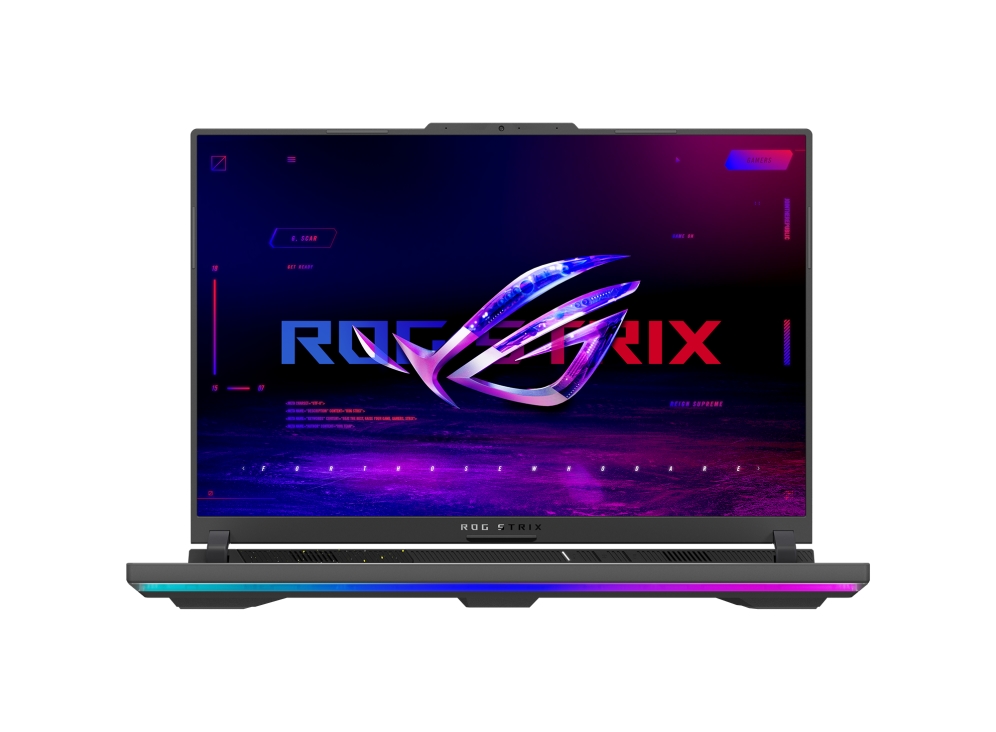 Лаптоп Asus Strix G16 G614PW-RV098, Ryzen 9 8940HX 2.4GHz (80MB Cache, up to 5.3GHz, 16 cores, 32 Threads) 16.0  WUXGA 1920X1200 16:10 Bend+300nits Anti-Glare sRGB 100% Wide View,165Hz,32GB (16GB DDR5-5200 SO-DIMM *2 ) ,1TB G4 , RTX 5080  16GB,Wi-Fi 6E ,Gray
